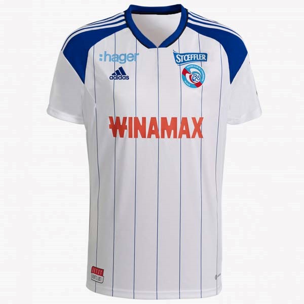 Tailandia Camiseta Estrasburgo Replica Segunda Ropa 2022/23